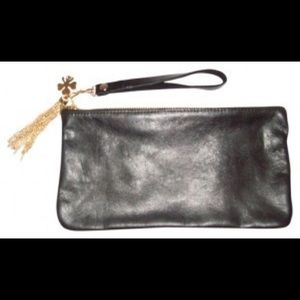 Moss Mills wristlet Clover charm anthropologie